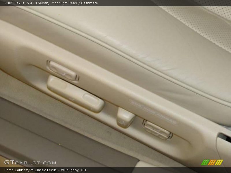 Moonlight Pearl / Cashmere 2005 Lexus LS 430 Sedan