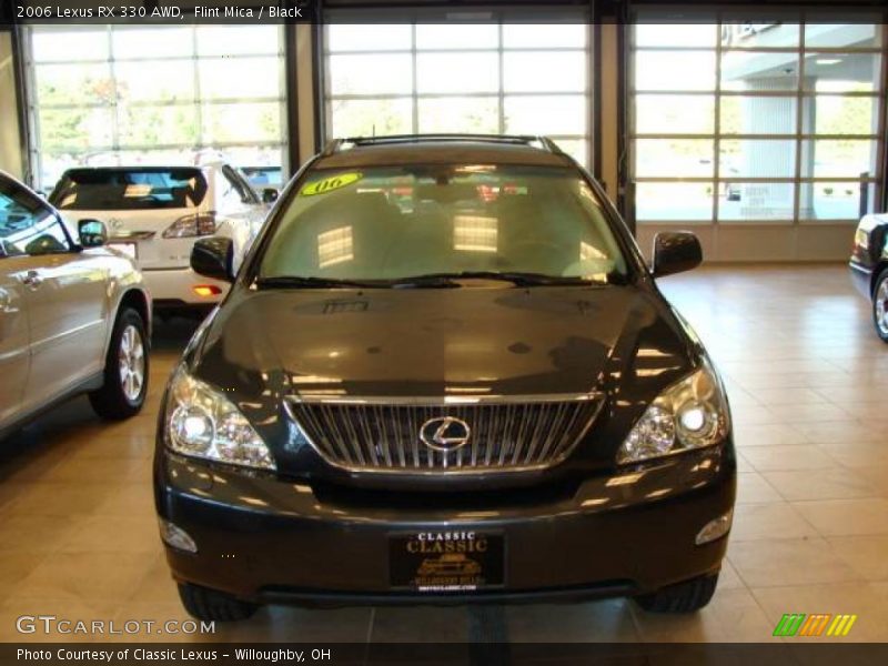 Flint Mica / Black 2006 Lexus RX 330 AWD