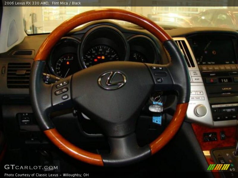 Flint Mica / Black 2006 Lexus RX 330 AWD