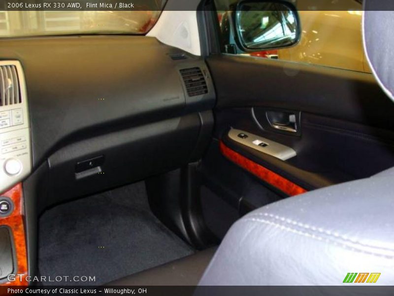 Flint Mica / Black 2006 Lexus RX 330 AWD