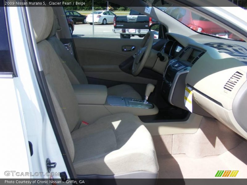 Glacier Pearl / Beige 2009 Nissan Murano S