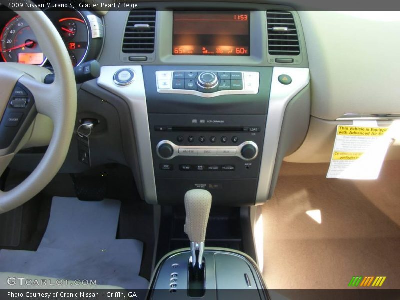 Glacier Pearl / Beige 2009 Nissan Murano S