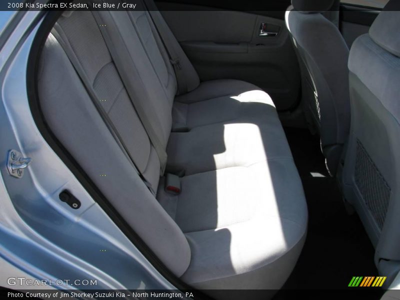 Ice Blue / Gray 2008 Kia Spectra EX Sedan