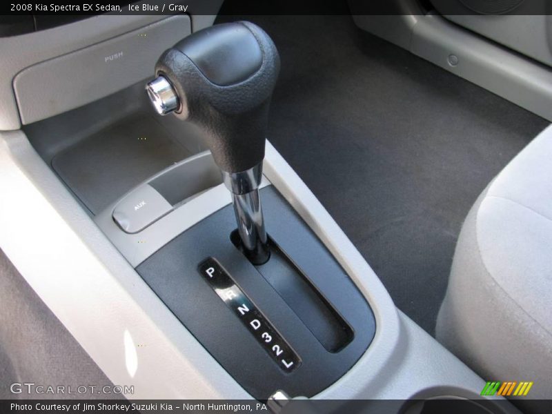 Ice Blue / Gray 2008 Kia Spectra EX Sedan