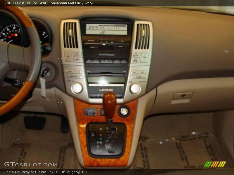 Savannah Metallic / Ivory 2008 Lexus RX 350 AWD