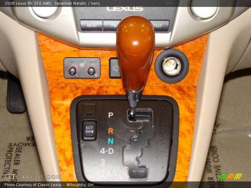 Savannah Metallic / Ivory 2008 Lexus RX 350 AWD