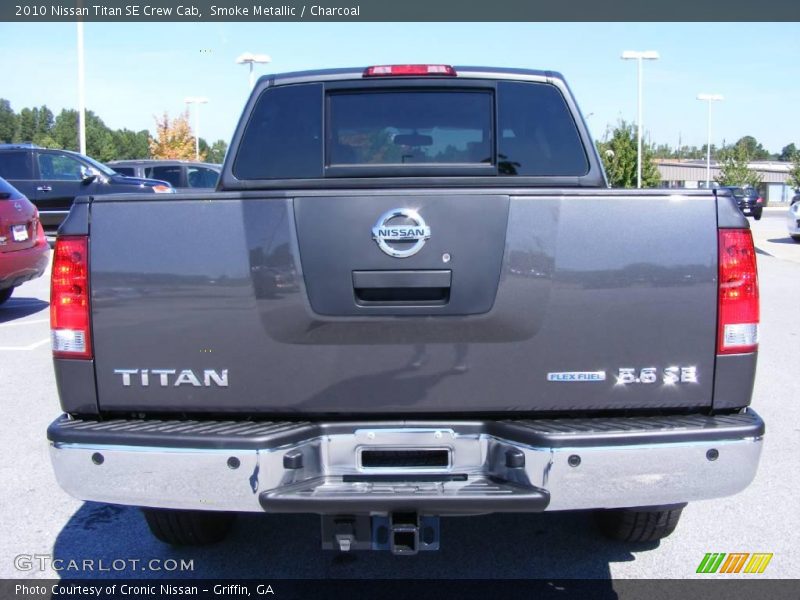 Smoke Metallic / Charcoal 2010 Nissan Titan SE Crew Cab