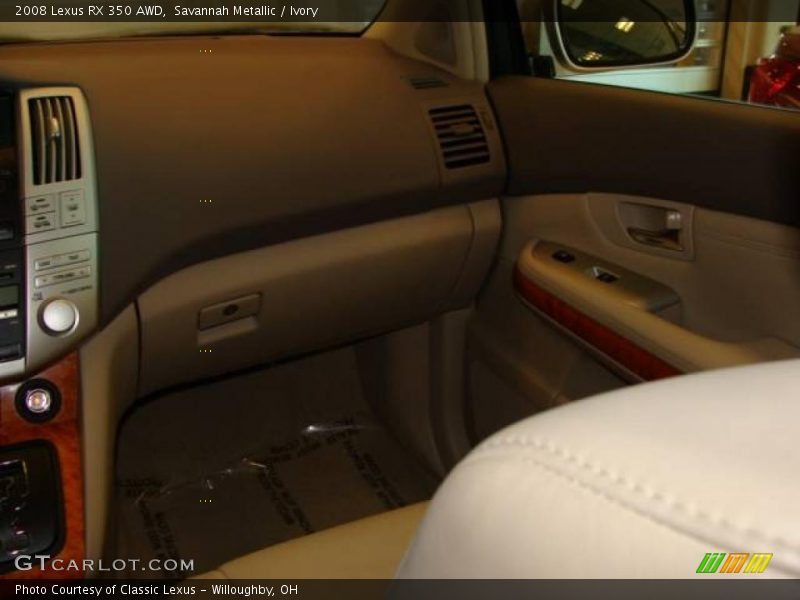 Savannah Metallic / Ivory 2008 Lexus RX 350 AWD