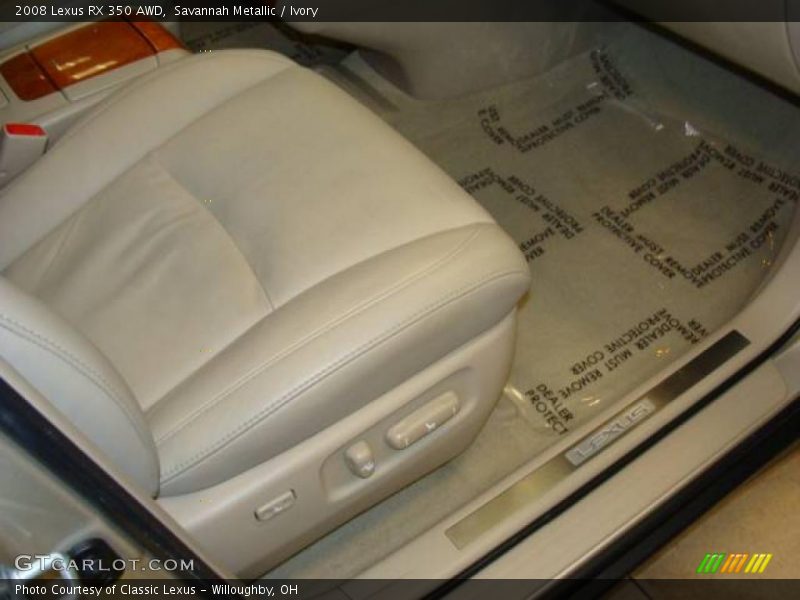 Savannah Metallic / Ivory 2008 Lexus RX 350 AWD