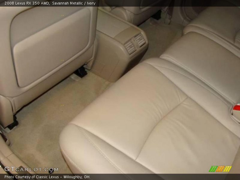 Savannah Metallic / Ivory 2008 Lexus RX 350 AWD