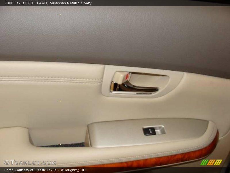 Savannah Metallic / Ivory 2008 Lexus RX 350 AWD