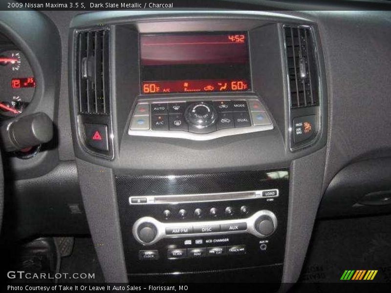 Dark Slate Metallic / Charcoal 2009 Nissan Maxima 3.5 S