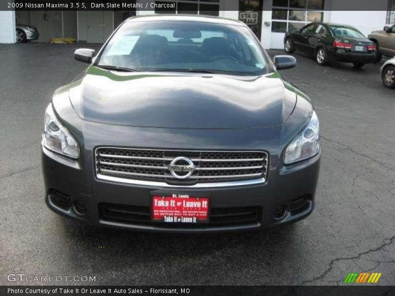 Dark Slate Metallic / Charcoal 2009 Nissan Maxima 3.5 S