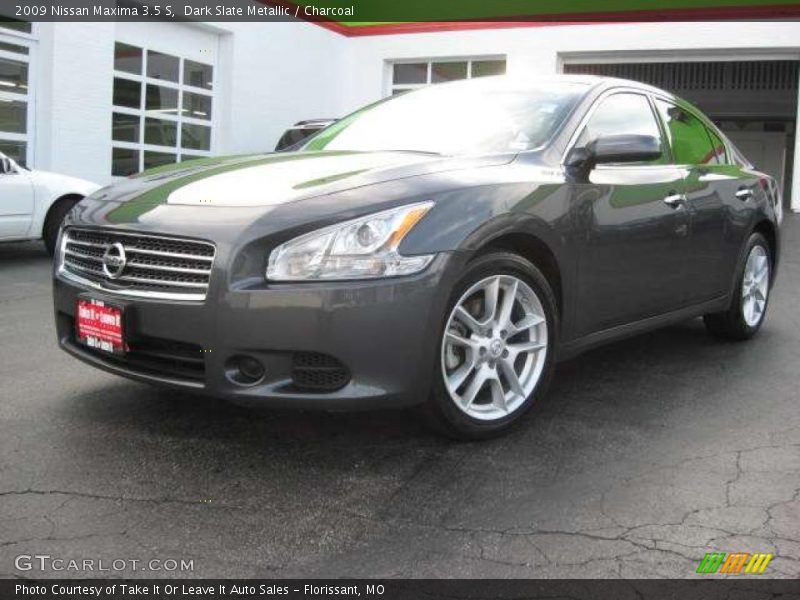 Dark Slate Metallic / Charcoal 2009 Nissan Maxima 3.5 S