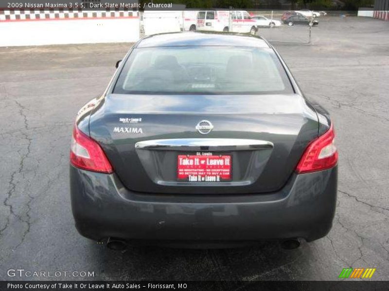 Dark Slate Metallic / Charcoal 2009 Nissan Maxima 3.5 S