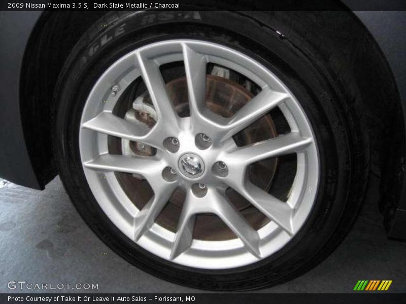 Dark Slate Metallic / Charcoal 2009 Nissan Maxima 3.5 S