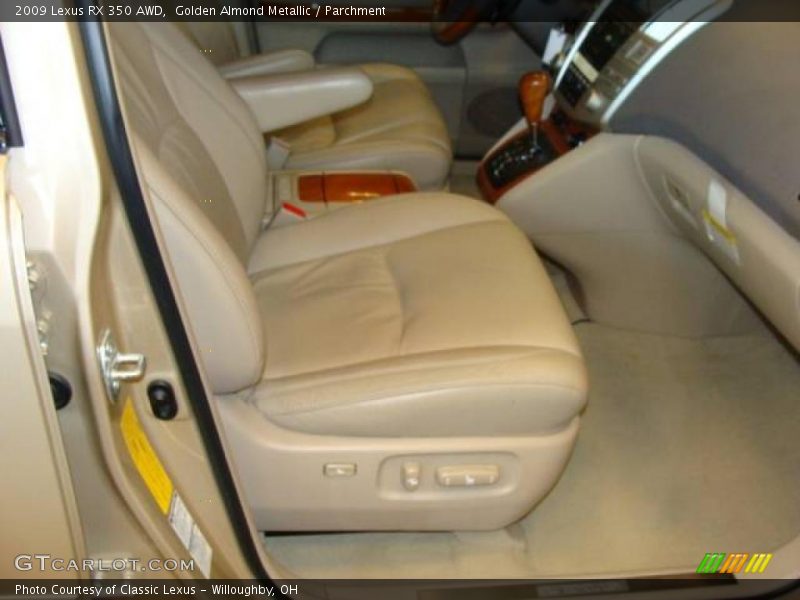 Golden Almond Metallic / Parchment 2009 Lexus RX 350 AWD
