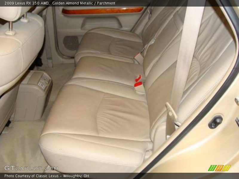 Golden Almond Metallic / Parchment 2009 Lexus RX 350 AWD