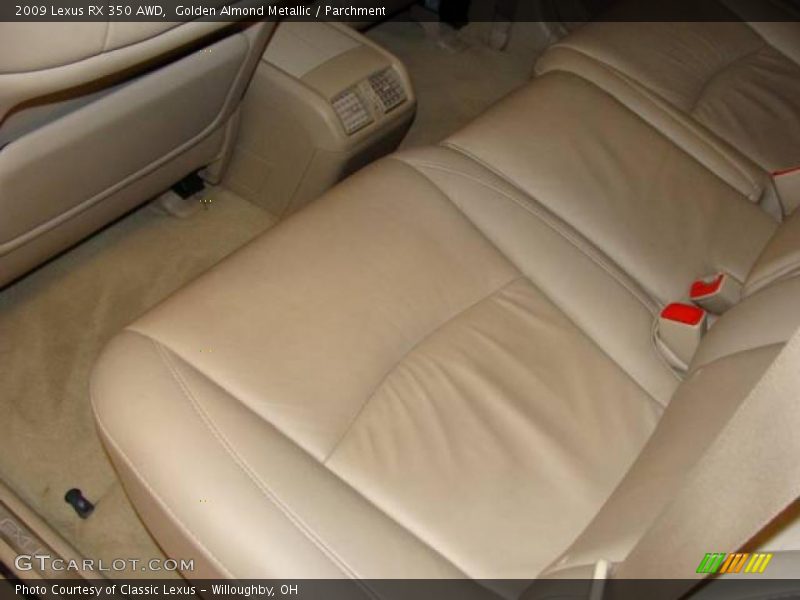 Golden Almond Metallic / Parchment 2009 Lexus RX 350 AWD