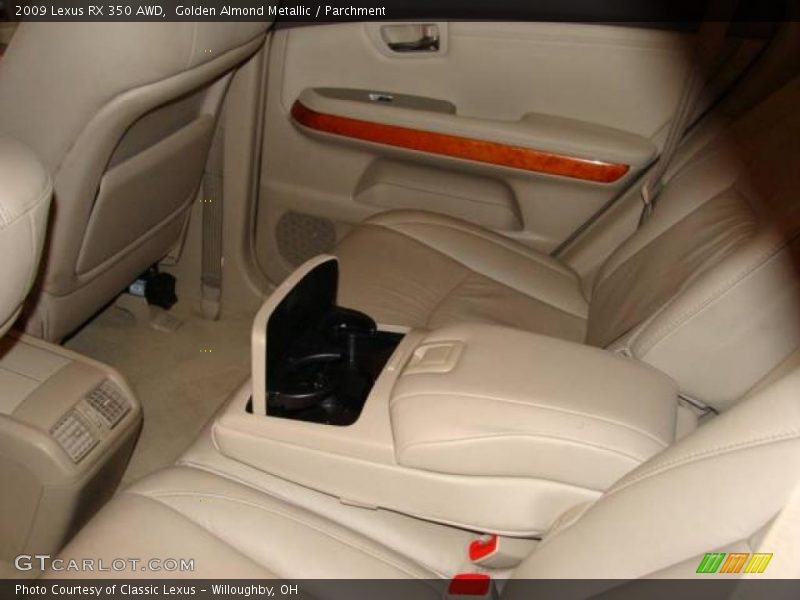 Golden Almond Metallic / Parchment 2009 Lexus RX 350 AWD