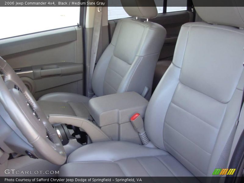 Black / Medium Slate Gray 2006 Jeep Commander 4x4