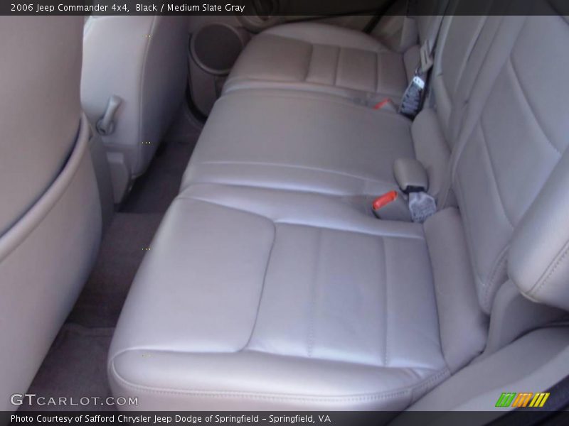 Black / Medium Slate Gray 2006 Jeep Commander 4x4