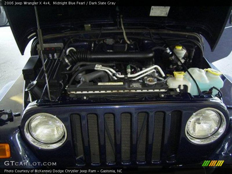 Midnight Blue Pearl / Dark Slate Gray 2006 Jeep Wrangler X 4x4