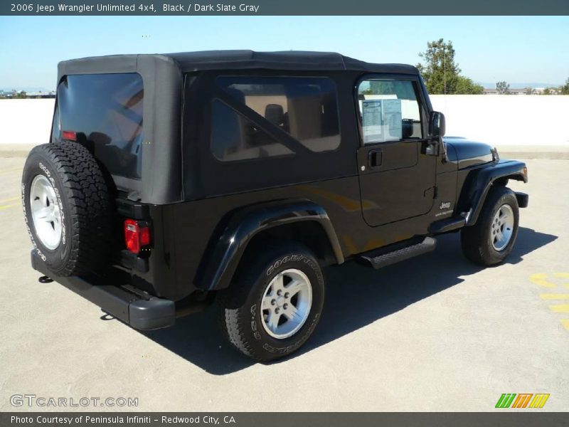 Black / Dark Slate Gray 2006 Jeep Wrangler Unlimited 4x4