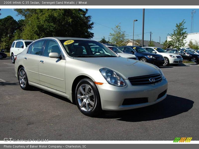 Serengeti Sand Metallic / Wheat 2006 Infiniti G 35 Sedan