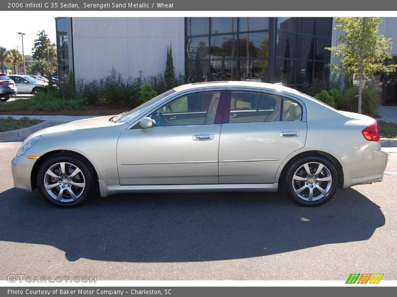 Serengeti Sand Metallic / Wheat 2006 Infiniti G 35 Sedan