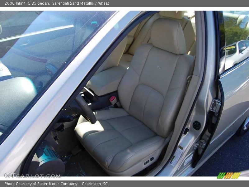 Serengeti Sand Metallic / Wheat 2006 Infiniti G 35 Sedan