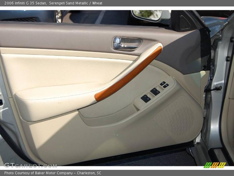 Serengeti Sand Metallic / Wheat 2006 Infiniti G 35 Sedan