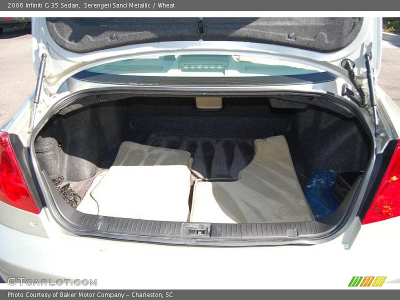 Serengeti Sand Metallic / Wheat 2006 Infiniti G 35 Sedan