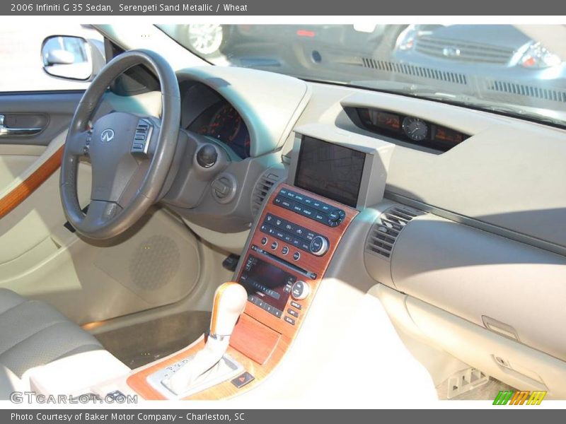 Serengeti Sand Metallic / Wheat 2006 Infiniti G 35 Sedan