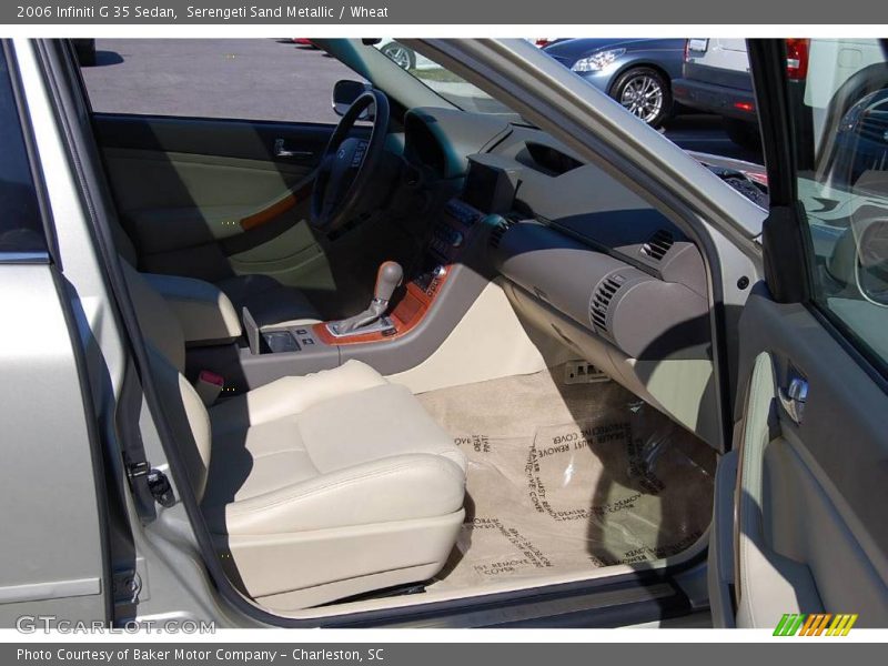 Serengeti Sand Metallic / Wheat 2006 Infiniti G 35 Sedan