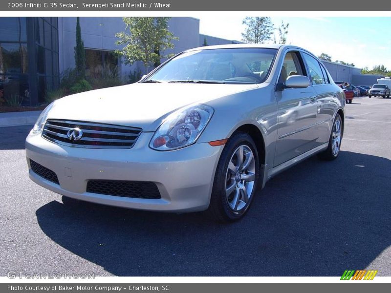 Serengeti Sand Metallic / Wheat 2006 Infiniti G 35 Sedan