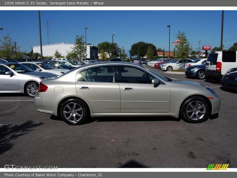 Serengeti Sand Metallic / Wheat 2006 Infiniti G 35 Sedan