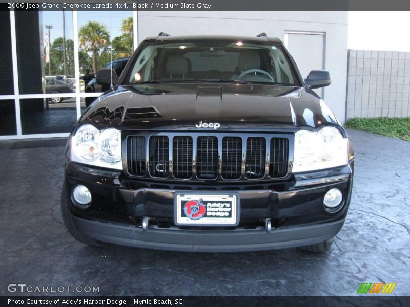 Black / Medium Slate Gray 2006 Jeep Grand Cherokee Laredo 4x4