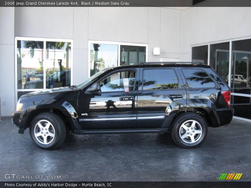 Black / Medium Slate Gray 2006 Jeep Grand Cherokee Laredo 4x4