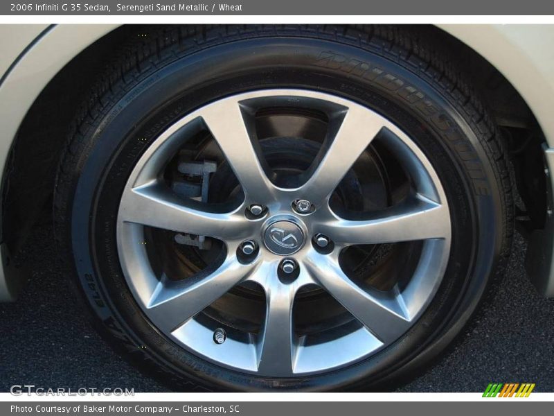 Serengeti Sand Metallic / Wheat 2006 Infiniti G 35 Sedan