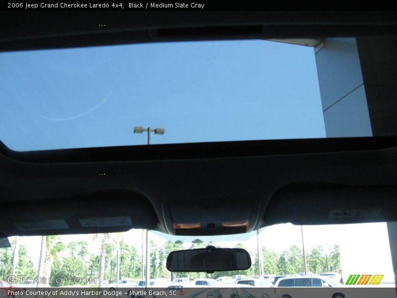 Black / Medium Slate Gray 2006 Jeep Grand Cherokee Laredo 4x4