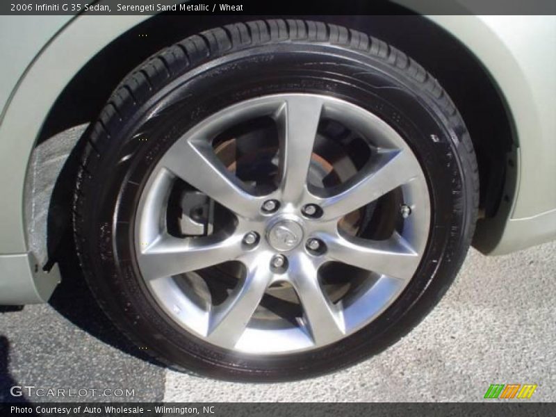 Serengeti Sand Metallic / Wheat 2006 Infiniti G 35 Sedan