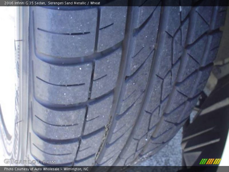 Serengeti Sand Metallic / Wheat 2006 Infiniti G 35 Sedan