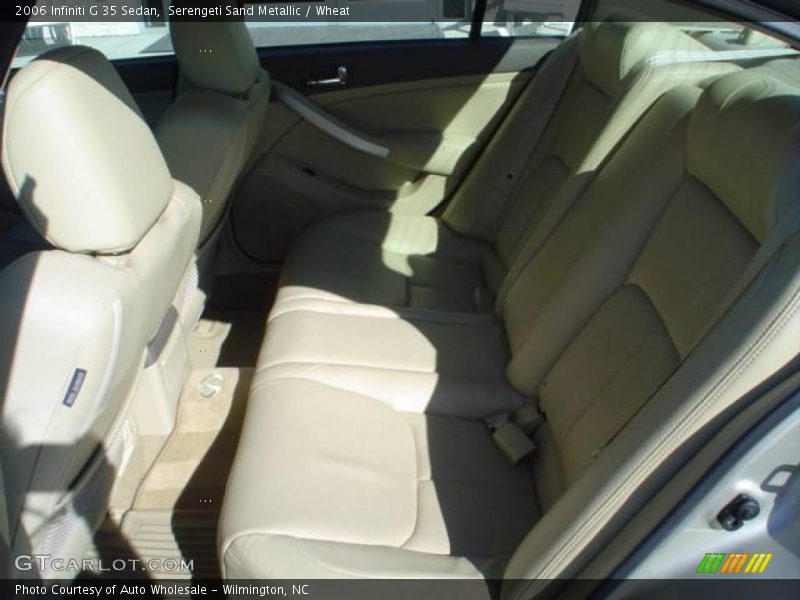 Serengeti Sand Metallic / Wheat 2006 Infiniti G 35 Sedan