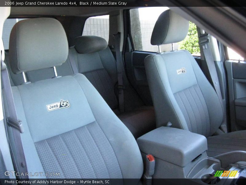 Black / Medium Slate Gray 2006 Jeep Grand Cherokee Laredo 4x4