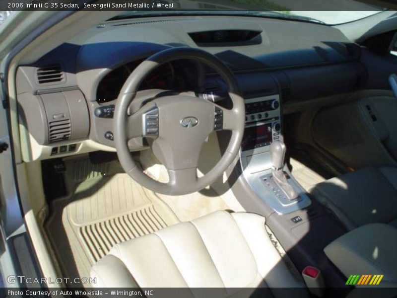 Serengeti Sand Metallic / Wheat 2006 Infiniti G 35 Sedan