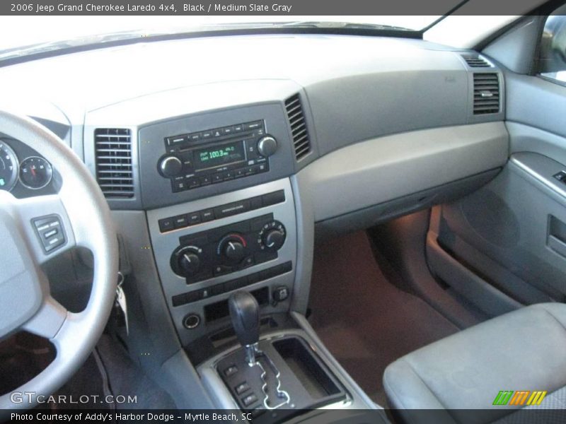 Black / Medium Slate Gray 2006 Jeep Grand Cherokee Laredo 4x4