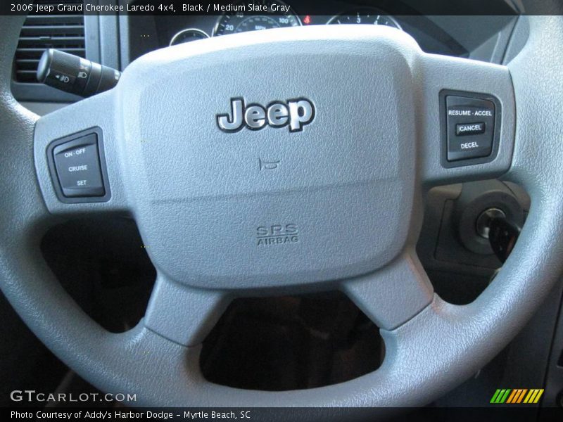 Black / Medium Slate Gray 2006 Jeep Grand Cherokee Laredo 4x4