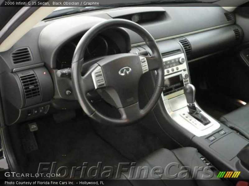 Black Obsidian / Graphite 2006 Infiniti G 35 Sedan