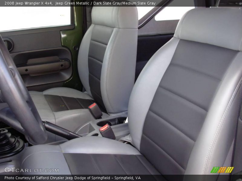 Jeep Green Metallic / Dark Slate Gray/Medium Slate Gray 2008 Jeep Wrangler X 4x4
